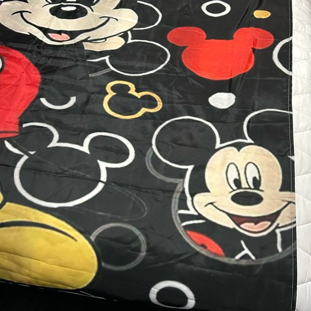 Mickey Mouse Nylon Shower Curtain or Wall Hanging w/Grommets 70”Wx 72”H